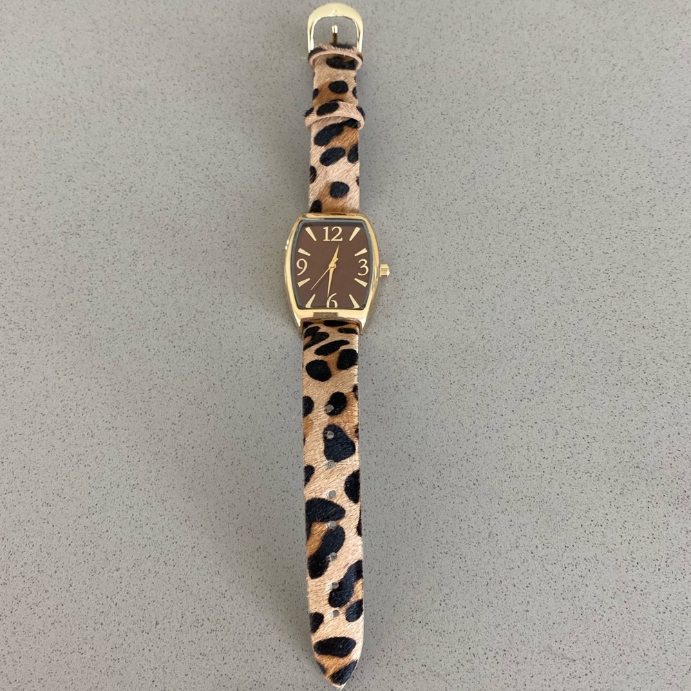 Chico’s Leopard watch